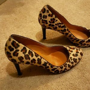 Ann Taylor Leopard pump / high heal